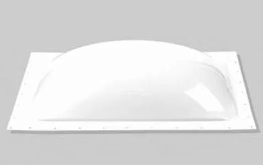 SL2234W – S.RECREATION Skylight, 4-1/2 Inch High Bubble Type Dome Mounts Outside RV For 34 Inch Length x 22 Inch Widt...